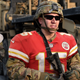 Illustration for article titled U.S. Military Honors Sacrifices Of NFL Players By Wearing Jerseys Throughout December em/em
